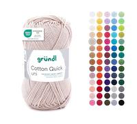 Gründl Cotton Quick Uni Hilo 1 ovillos 50 g, arena