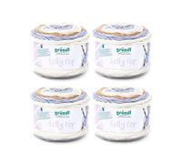 Gründl Lolly Pop hilo de ganchillo y punto (hilo universal similar a la lana y lavable 100% poliacrílico, 150 g / 240 m, tamaño de la aguja: 5-6, 4 x 150 g), Cappuccino Pop