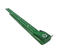 Grüne, grüne Innenräume setzen - Training Puting Green - Golfpraxis Samtmatte mit Ausrichtungsleitfäden und automatischer Ball Return für Frauen und Männer