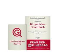 Grüneberg-Karte 2026: Karte zur Nutzung der KI-Anwendung FRAG DEN GRÜNEBERG bis 31.1.2027 (nutzbar nur in Verbindung mit dem unbeschädigten Code eines bereits erworbenen Buches Grüneberg, BGB 2026)