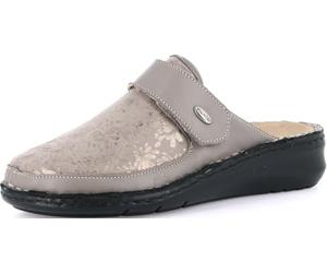 GRÜNLAND Dami, Pantuflas cómodas y elásticas con Puntera Cerrada, Suela Conforma, Plantilla extraíble de Corcho y Piel y Costuras Hechas a Mano. Mujer
