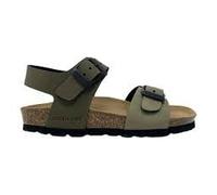 GRÜNLAND il benessere è Natural Grunland Sandalia bicolor para niños | LUZ SB2111, Salvia Oliva, 34 EU