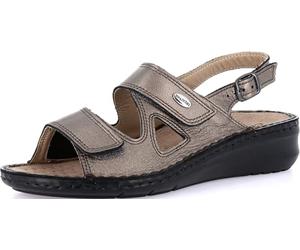 GRÜNLAND Sandalia confort DAMI con doble tira, plantilla extraíble de corcho y piel, suela Conforma y costuras cosidas a mano.