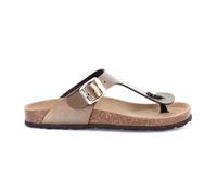 Grünland Sara - Chanclas para mujer con fondo de corcho, bronce, 39 EU