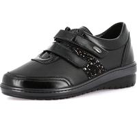 GRÜNLAND Zapato Confort Nile con Doble Tira para Uso Diario, Suela Ajustada, Plantilla extraíble Re-Soft de Corcho y Piel, y tacón de cuña de 3,5 cm de Altura.