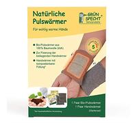 GrünspECHT Naturprodukte 145-V2 - Calentador natural de pulso (65 g), color gris