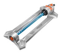 GRÜNTEK Aspersor de Riego Césped Oscilante Automático en Metal. Regador de | Grandes Superficies - Hasta 352 m2