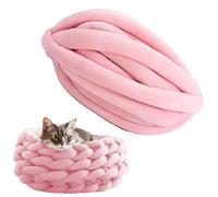 grueso,s para tejer a mano para Chunky | de algodón cálido Extra grueso, de algodón con relleno de terciopelo de para mantas hechas a mano DIY