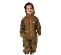 Gruffalo Puddle Suit Niños Pequeños | Niñas Niños Búho Serpiente Zorro Ratón Personajes Todo en un Impermeable Impermeable | Chaqueta marrón de manga larga Play Walking
