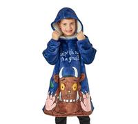 Gruffalo Sudadera con Capucha y Manta Azul para Niños | Embárcate en Aventuras Mágicas con el Gruffalo Jugar, Descansar y Días Acogedores | Cuenta con una Capucha para Mayor Calidez