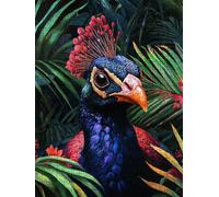 Grulla Coronada Roja En La Hierba Puzzle 5000 Piezas, Rompecabezas Adultos Puzzle, Desafiante Puzzles de Decoración Juego de, Entretenimiento Juego Educativo para Toda la Familia DX0YL7-132