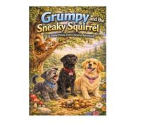 Grumpy and the Sneaky Squirrel: A Three Paws, Three Hearts Adventure