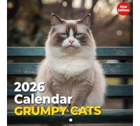 GRUMPY CATS Calendar 2026: Sassy Looks That Steal the Show