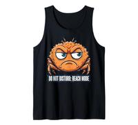 Grumpy Crab Summer Break Seaside Humor Camiseta sin Mangas