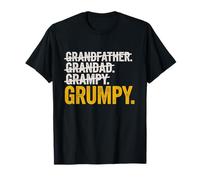 Grumpy Dad for Men Grandfather Grandad Grampy Grumpy Camiseta