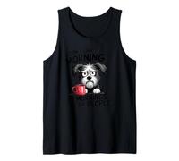 Grumpy Dog - No me Gusta la mañana o Las mañanas o la Gente Camiseta sin Mangas