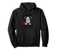 Grumpy Dog - No me Gusta la mañana o Las mañanas o la Gente Sudadera con Capucha