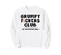 Grumpy Fockers Club Divertido Viejo Sarcástico Abuelo Sudadera