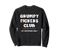 Grumpy Fockers Club Divertido Viejo Sarcástico Abuelo Sudadera