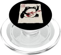 Grumpy Frog Divertido Guitarra Rock Música Anime Japonés PopSockets PopGrip para MagSafe