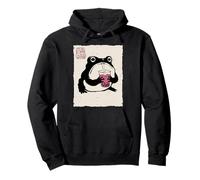 Grumpy Frog Funny Boba Tea Anime Japonés Sudadera con Capucha