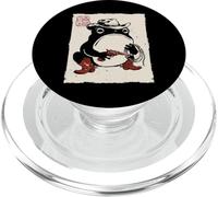 Grumpy Frog Funny Cowboy Howdy Western Anime Japonés PopSockets PopGrip para MagSafe