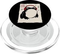 Grumpy Frog Funny Music Headset Anime Japonés PopSockets PopGrip para MagSafe