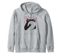 Grumpy Frog Funny Rock Music Anime Japonés Sudadera con Capucha