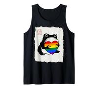 Grumpy Frog Japanese Men Women Pride Month Camiseta sin Mangas