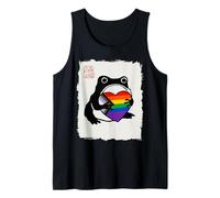 Grumpy Frog Japanese Men Women Pride Month Camiseta sin Mangas