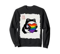 Grumpy Frog Japanese Men Women Pride Month Sudadera