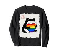 Grumpy Frog Japanese Men Women Pride Month Sudadera