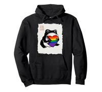 Grumpy Frog Japanese Men Women Pride Month Sudadera con Capucha