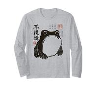 Grumpy Japanese Frog Funny Vintage Graphic Manga Larga