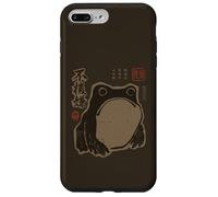 Grumpy Japanese Frog Funny Vintage Grunge Carcasa para iPhone 7 Plus/8 Plus