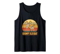 Grumpy Old Goat - Divertido Granjero de Cabras Camiseta sin Mangas
