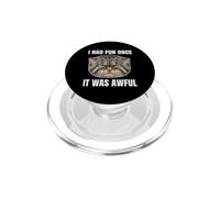 Grumpy Pallas Cat Manul Cat Sarcasmo Humor Motivo PopSockets PopGrip para MagSafe
