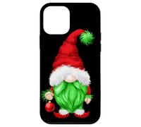 Grumpy Santa with Xmas Tree Ball Funny Anti Christmas GNOME Carcasa para iPhone 12 Mini