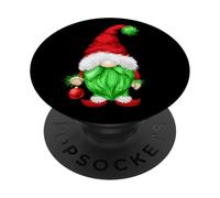 Grumpy Santa with Xmas Tree Ball Funny Anti Christmas GNOME PopSockets PopGrip Adhesivo