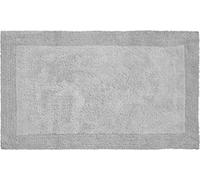 Grund Alfombra de Baño, Ultra Suave, Absorbente y Antideslizante, Algodón Orgánico, 5 Años de Garantía, Luxor, Alfombra de Baño 60x100 cm, Guijarro Gris