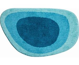 Grund Alfombra de Baño, Ultra Suave y Absorbente, Antideslizante, 5 Años de Garantía, Lake, Pequeña Alfombra 50x75 cm, Turquesa