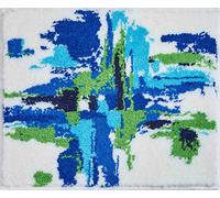 Grund Alfombra de Baño, Ultra Suave y Absorbente, Antideslizante, 5 Años de Garantía, Mezzo, Pequeña Alfombra 50x60 cm, océano