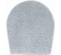 Grund Alfombrilla de Baño 27 mm, Ultra Suave y Absorbente, Antideslizante, 5 Años de Garantía, Melange, Tapa del Asiento 47x50 cm, Plata
