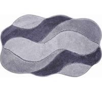 Grund Carmen Alfombra de Baño, Poliacrílico Ultrasoft, Gris, 70x120 cm