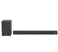 GRUNDIG 2.1 Barra de Sonido DSB 991 SW con subwoofer, diseño Inteligente, Potencia de Salida de 90 vatios, conexión inalámbrica, Bluetooth 5.4, HDMI (ARC-CEC), USB, Entrada óptica y AUX, Negro