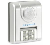 Grundig 8711252157078, lámpara LED con sensor, plástico, Silver, 8.5 x 6.5 x 4 cm