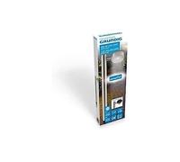 Grundig 89639 lámpara solar foco cromado gris 8,6 x 65 x 16 cm, talla S