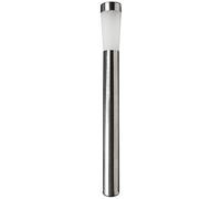 Grundig 89642 - Lámpara solar cromada, color gris