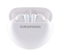 GRUNDIG Auriculares Inalámbricos Bluetooth - True Wireless Sport Earbuds - Auriculares hasta 9 Horas de reproducción - Carga rápida USB-C - Ajuste cómodo - Blanco
