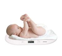 Grundig Bascula Bebe Digital - Bascula Bebe Recien Nacido - Bébes Hasta 20 G - 10 GR de Precisión - Función de Tara - Blanco